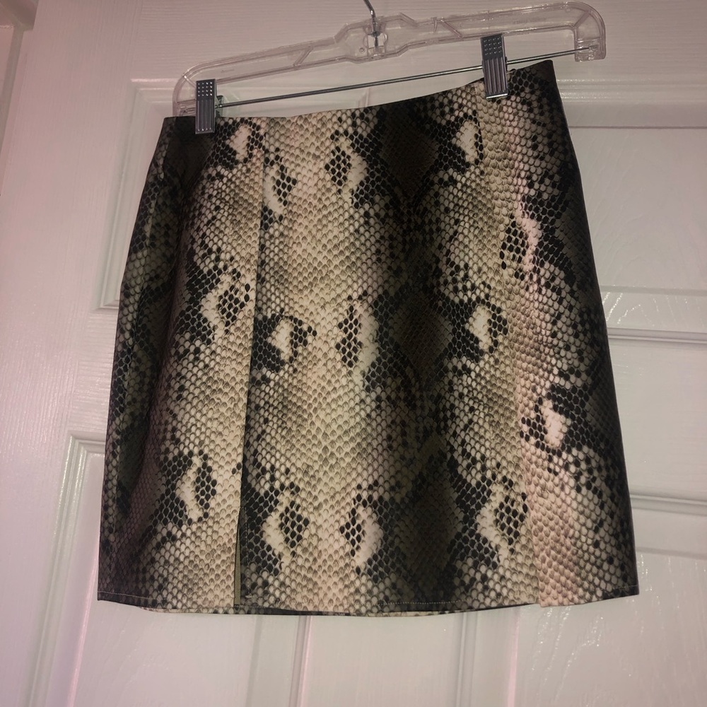 NWOT Salty Snake Print Mini Skirt